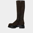 Bottes Clio Tuil Impression - Velours Marron