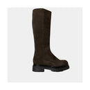 Bottes Clio Tuil Impression - Velours Marron