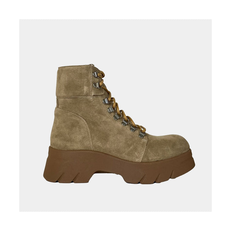 Boots Clio Tuil Incomparable - Velours Camel Clair