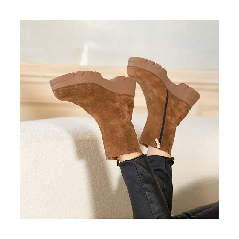 Boots Clio Tuil Incronable-Tori-01 - Cuir Camel