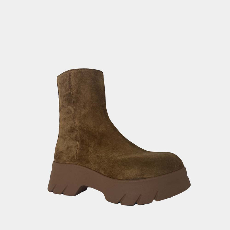 Boots Clio Tuil Incronable-Tori-01 - Cuir Camel