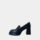 Mocassins Clio Tuil Individuel - Laila - 06 - Cuir Noir