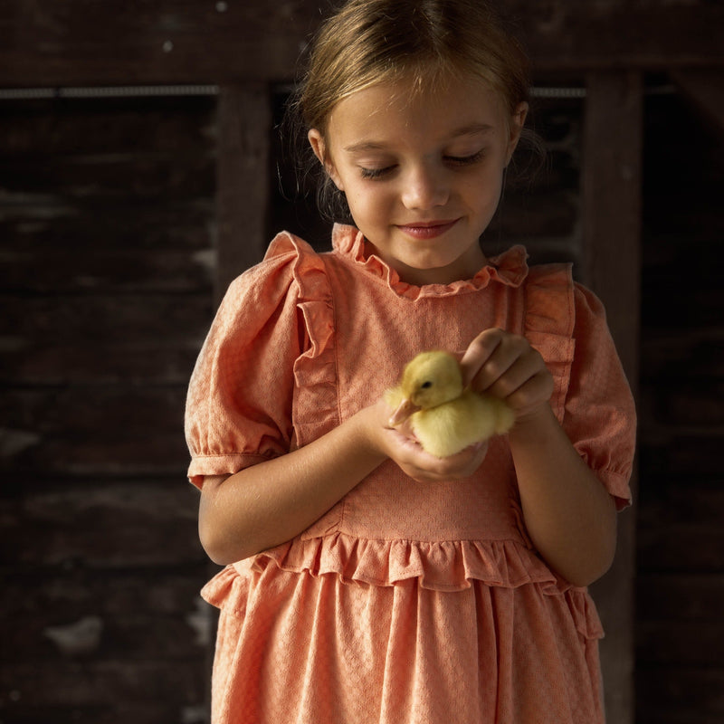 Vestido Inga clay Soor Ploom - Selección Soor Ploom disponible en amaetc.com, tienda conceptual ecológica para niños