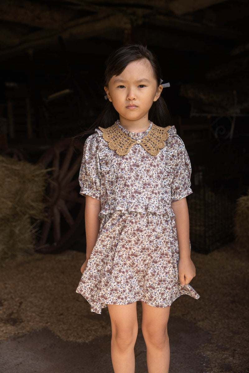 Vestido Inga daisy Soor Ploom - Selección Soor Ploom disponible en amaetc.com, concept store ecológico para niños