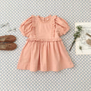 Vestido Inga clay Soor Ploom - Selección Soor Ploom disponible en amaetc.com, tienda conceptual ecológica para niños