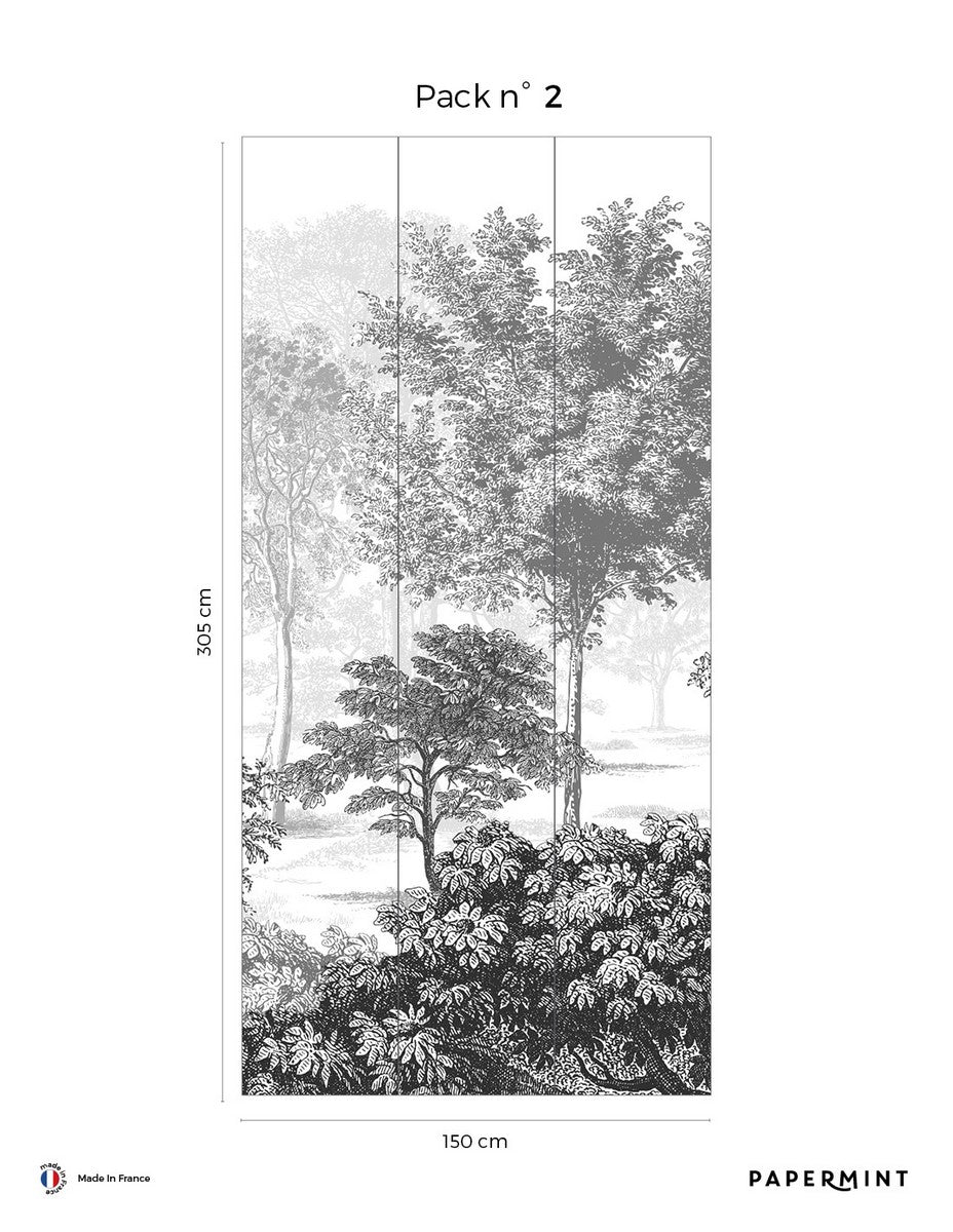 Mural In The Woods - In The Dullness
