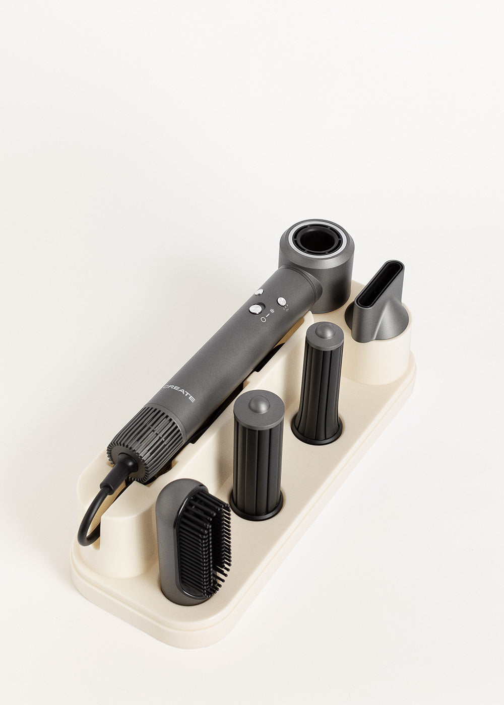 Ion Styler Pro - Séchoir Ionique 5 en 1 & Brosse De Coiffage - Graphite