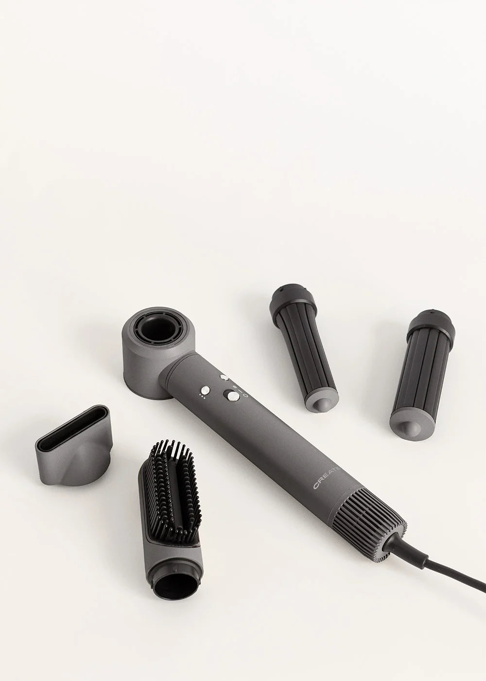 Ion Styler Pro - Séchoir Ionique 5 en 1 & Brosse De Coiffage - Graphite