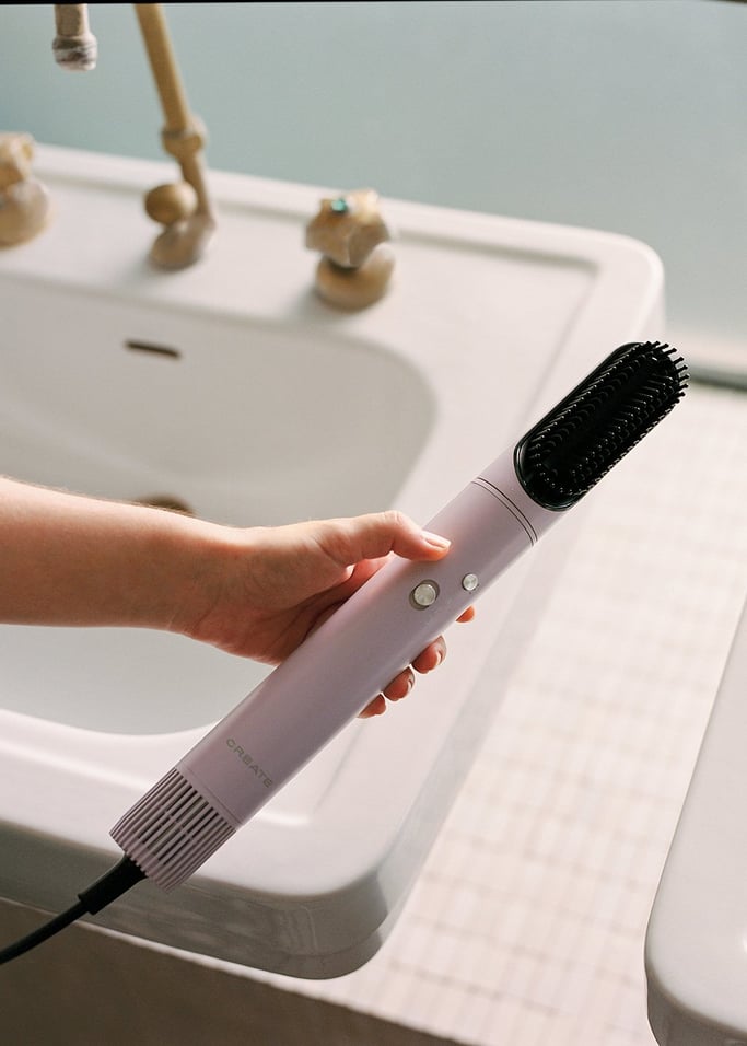 Ion Styler Pro - Séchoir Ionique 5 en 1 Et Brosse De Coiffage - Lavande