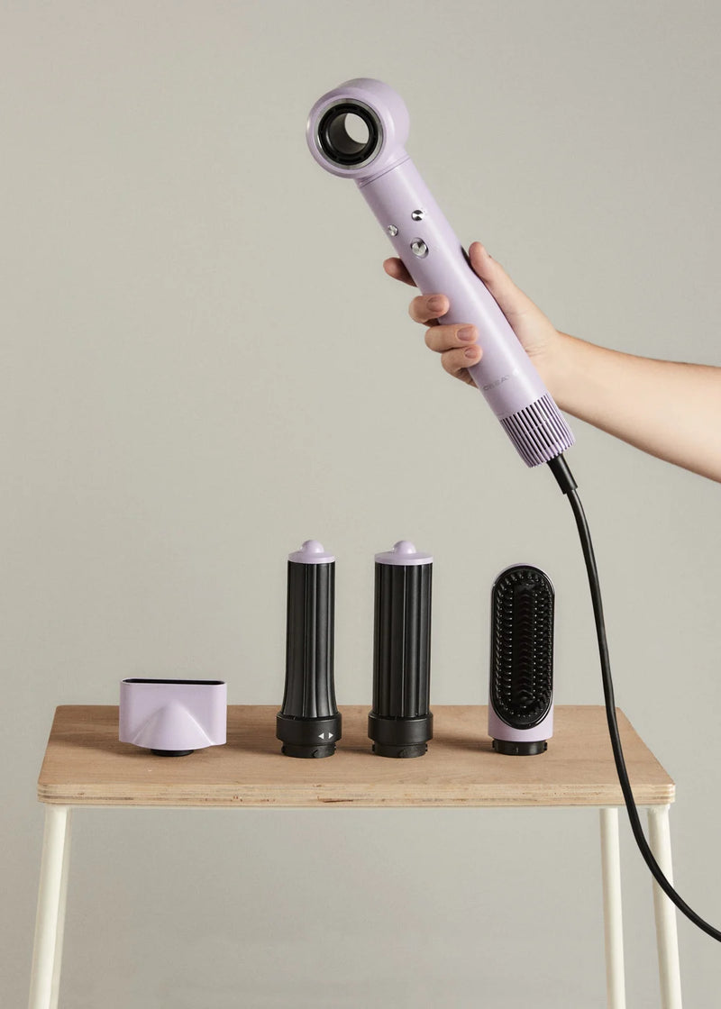 Ion Styler Pro - Séchoir Ionique 5 en 1 Et Brosse De Coiffage - Lavande