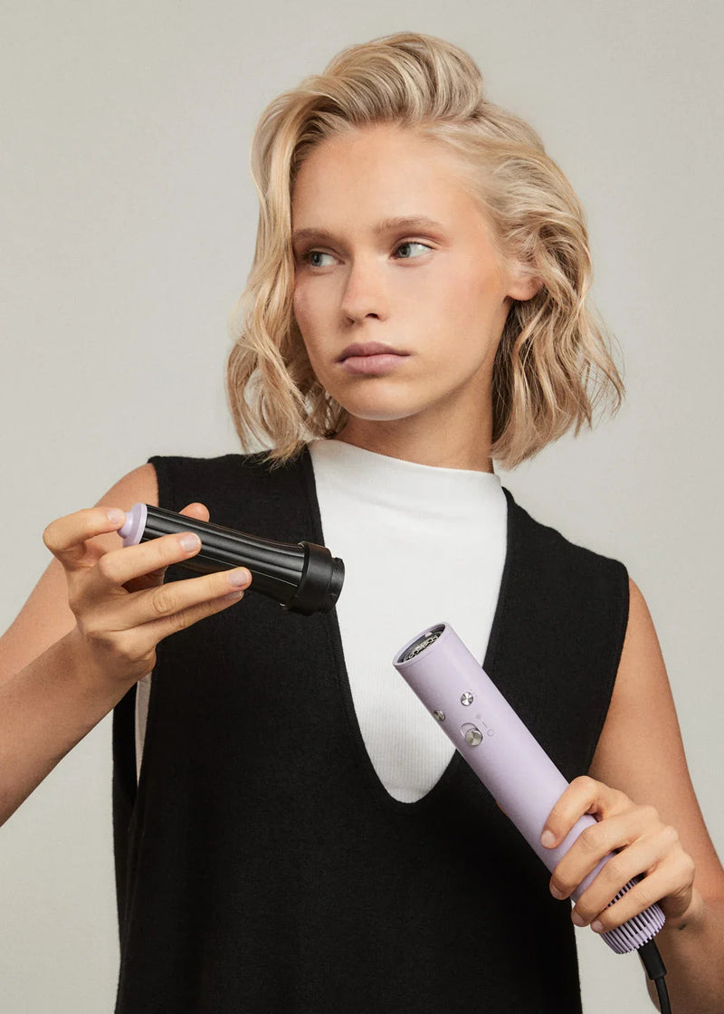 Ion Styler Pro - Secador iónico y cepillo de peinado 5 en 1 - Lavanda