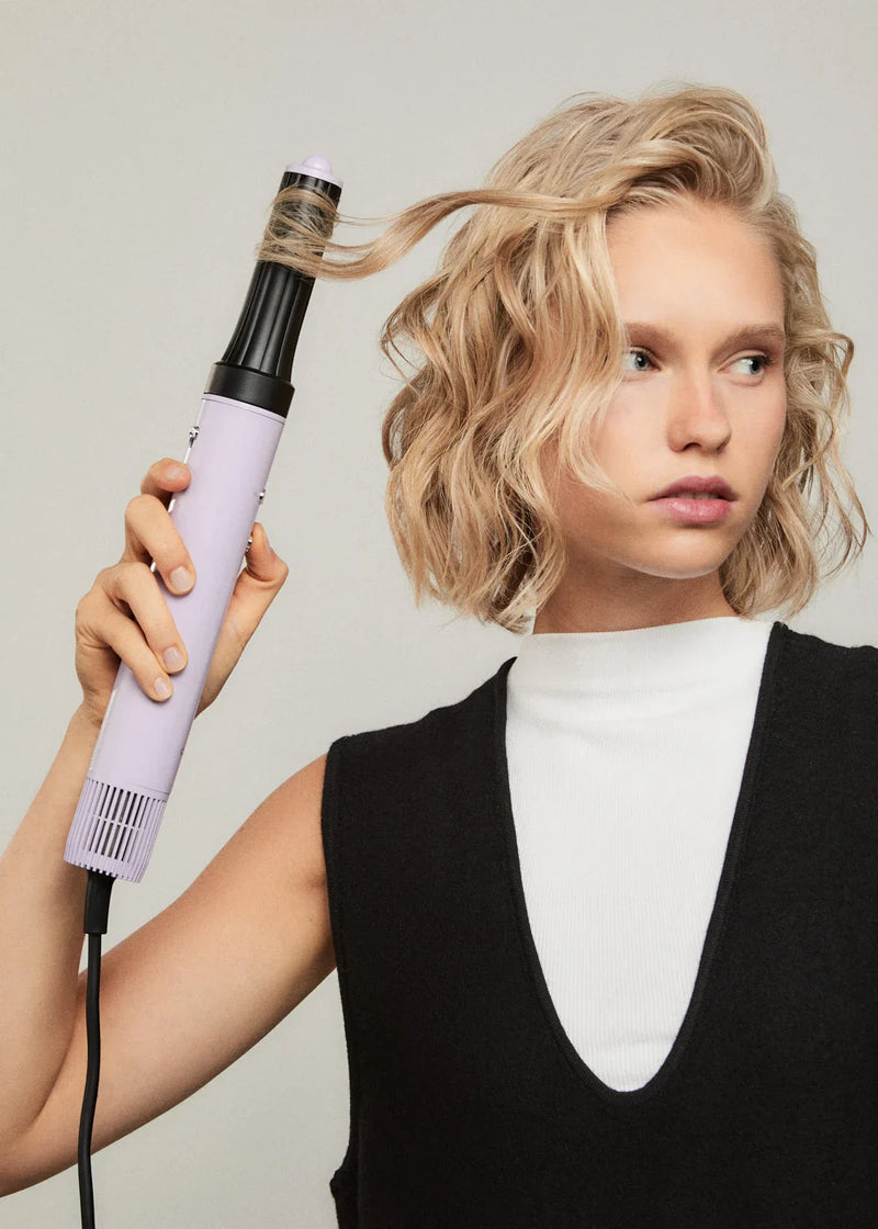 Ion Styler Pro - Secador iónico y cepillo de peinado 5 en 1 - Lavanda