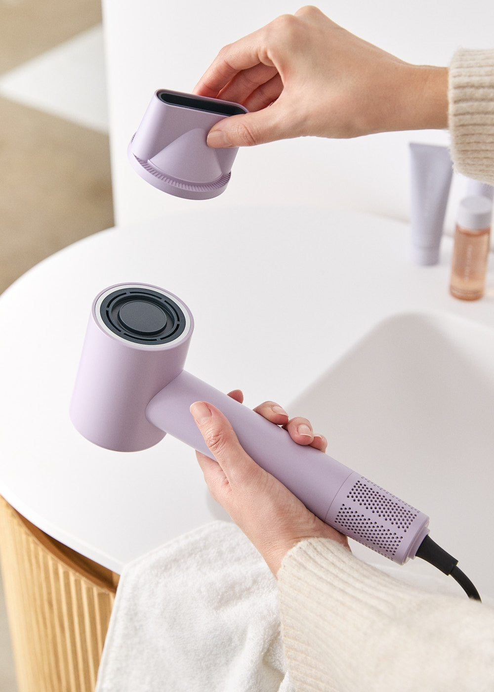 Ion Styler - 1800W Ionic Hair Dryer - Lavender