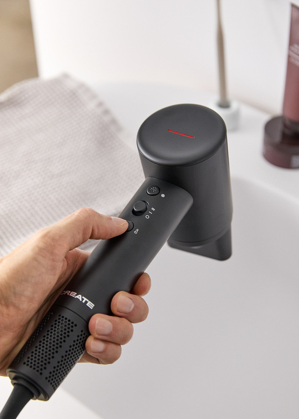 Ion Styler - 1800W Ionic Hair Dryer - Black