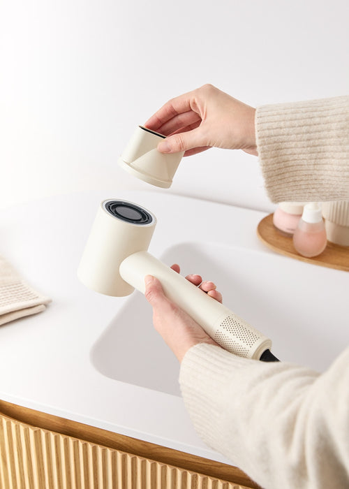 Ion Styler - Sèche-Cheveux Ionique 1800W - Blanc Cassé