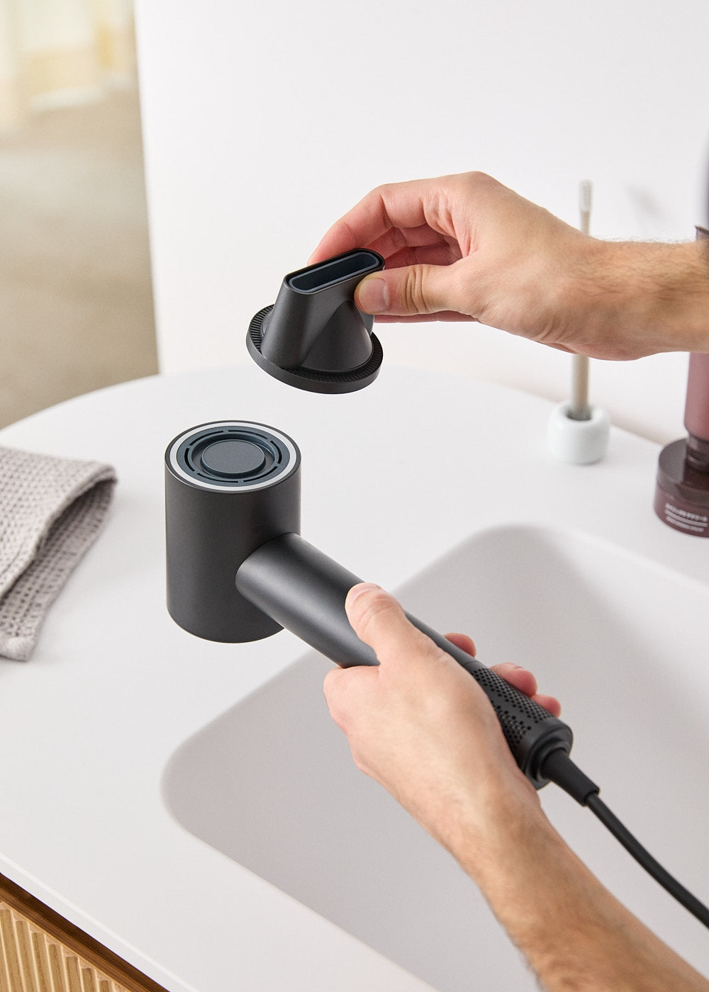 Ion Styler - 1800W Ionic Hair Dryer - Black