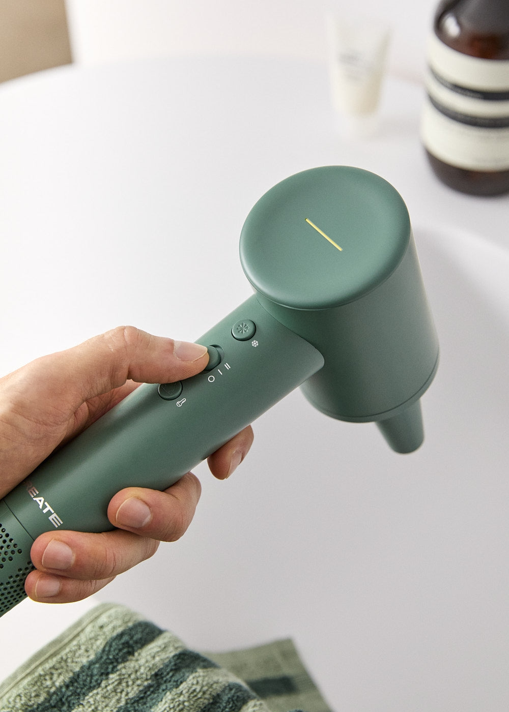 Ion Styler - 1800W Ionic Hair Dryer - Sage