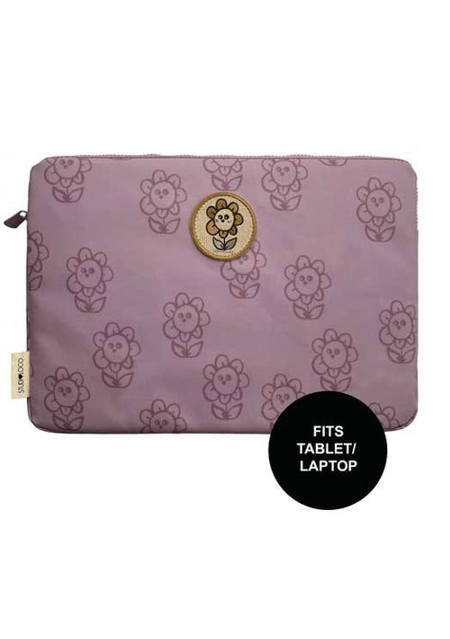 ipad sleeve floral/lavender - studioloco