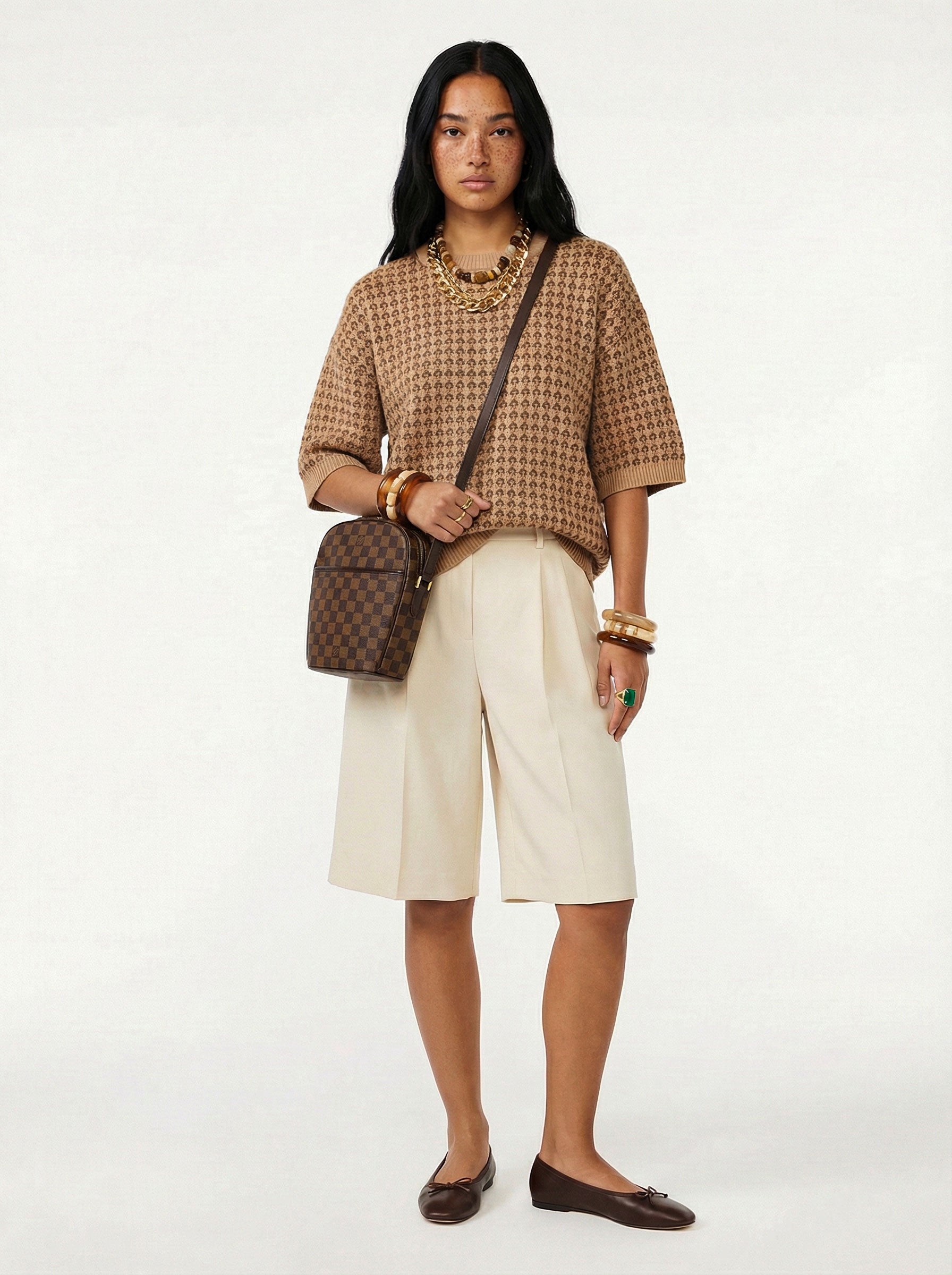 Ipanema Mm Damier Ébano