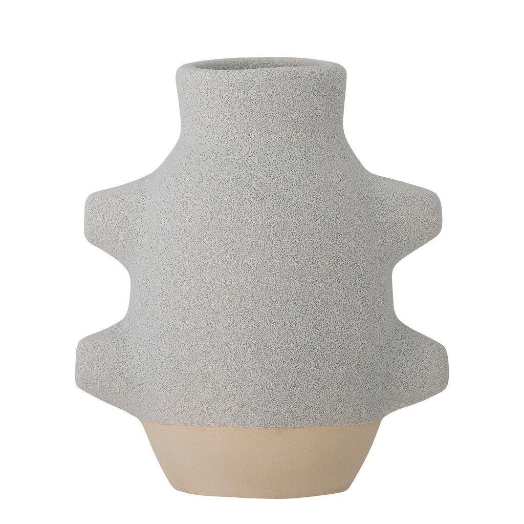 Birka - Lot de 6 Vases Déco - Blanc - Céramique