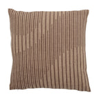 Witham - Set of 4 Cushions - Brown - Cotton