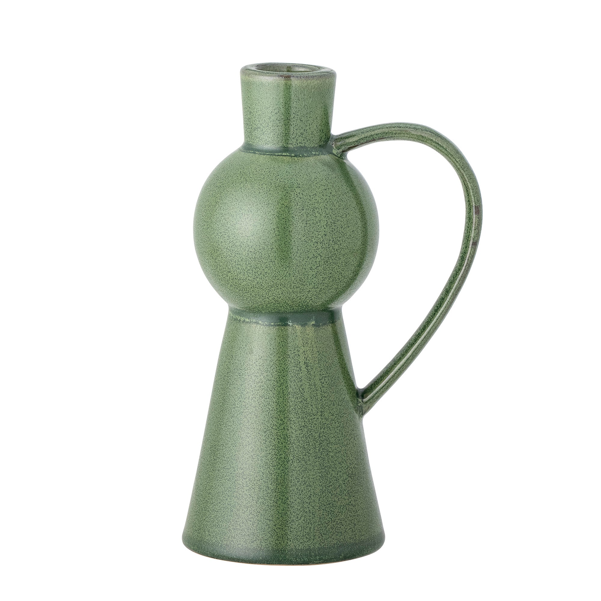 Fija - Candle Holder - Green - Stoneware