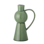 Fija - Set of 4 Candle Holders - Green - Stoneware