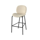 Set of 2 Iris Bar Stools - Beige