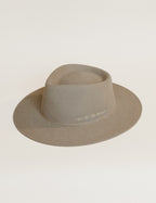 Iris Felt Hat - Ivory