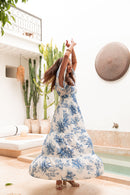 IRMIS Bleue - Robe Fluide