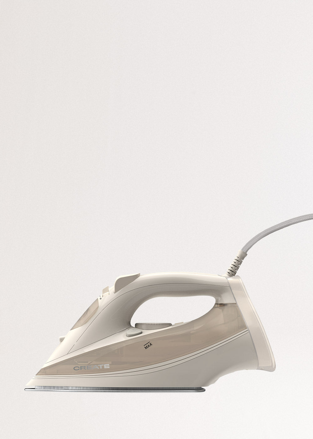 Iron Flat 3000 - Plancha De Vapor 3000W - Blanco Roto