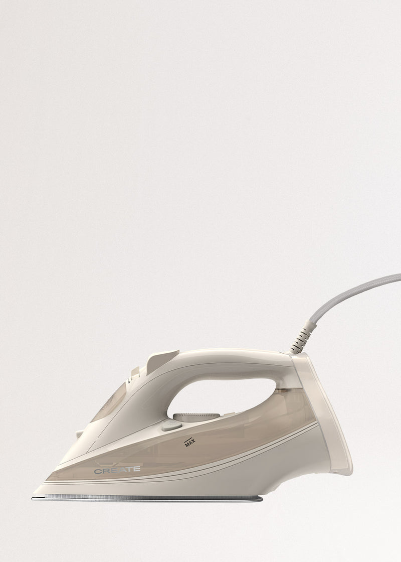 Iron Flat 3000 - 3000W Steam Iron - Off White