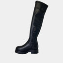 Bottes Genouilleres Ann Tuil Isa-Annika - Cuir Noir