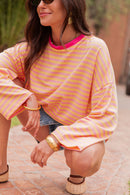 ISIA Jaune/Rose - Top Oversize
