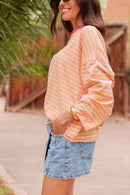 ISIA Jaune/Rose - Top Oversize