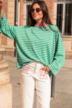 ISIA Vert/Rose - Top Oversize