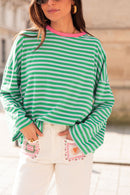 ISIA Vert/Rose - Top Oversize