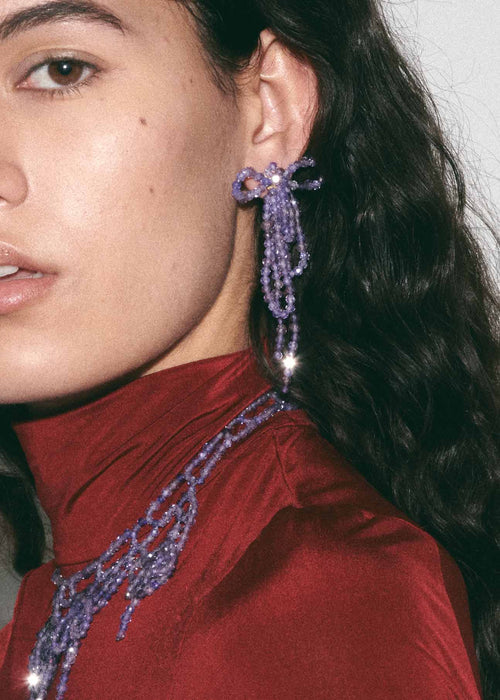 Boucles D'Oreilles Isis Lila