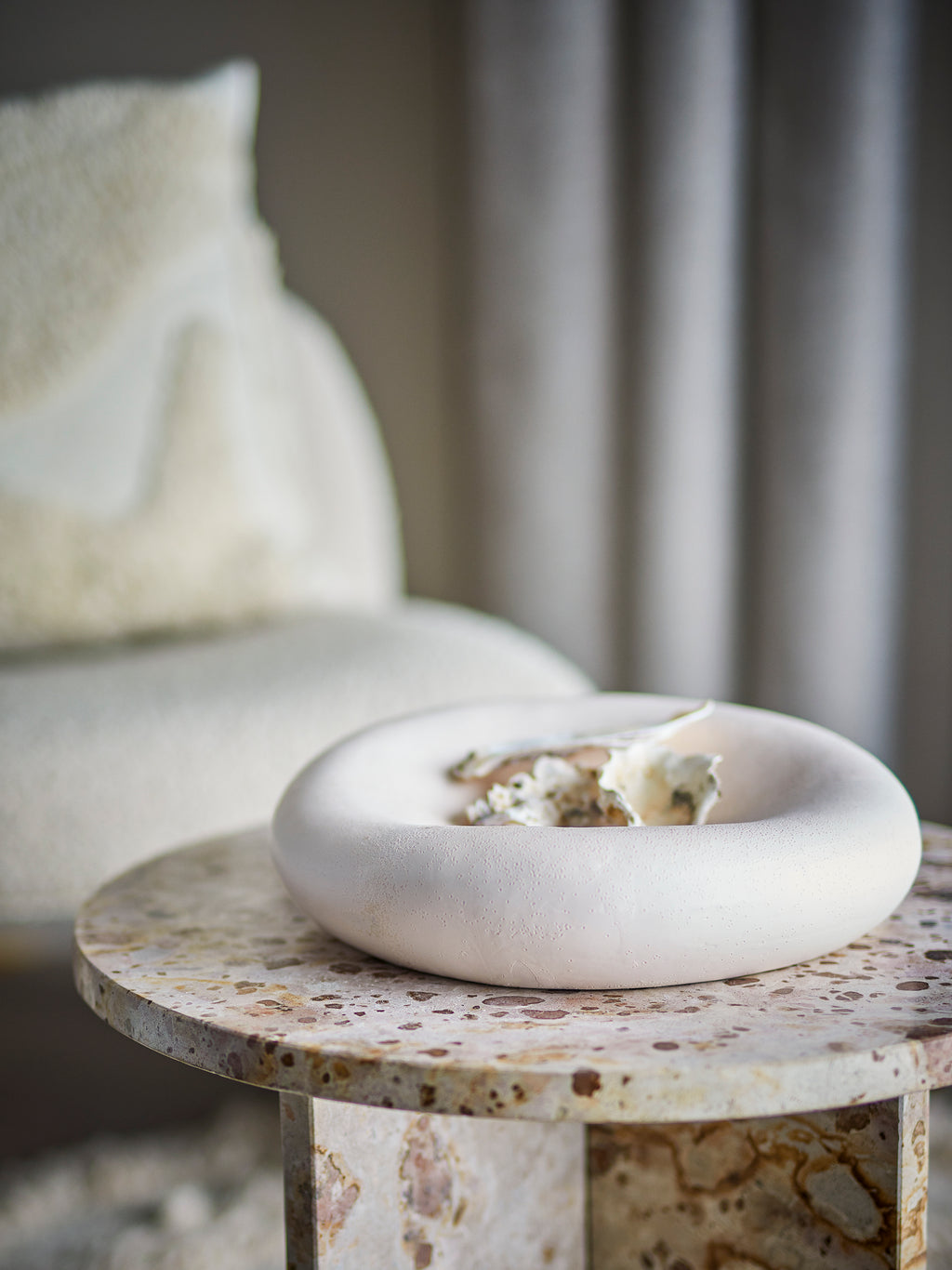 Audra - Bowl - White - Stoneware