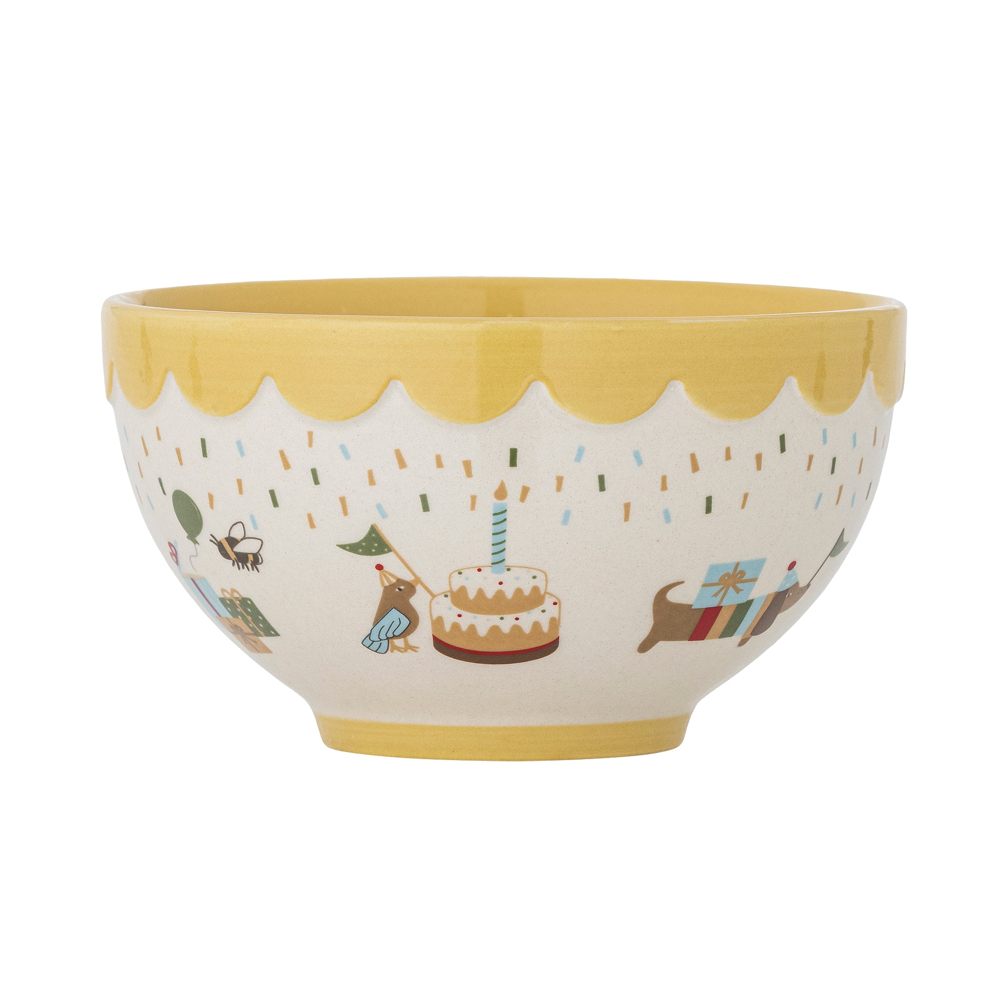 Celebrate - Bowl - Yellow - Stoneware