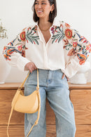 IVY Blanche - Chemise Motifs