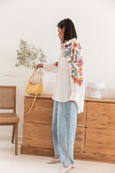 IVY Blanche - Chemise Motifs