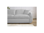 Cezanne - Straight Sofa Bed with Express Opening - Bouclé Fabric
