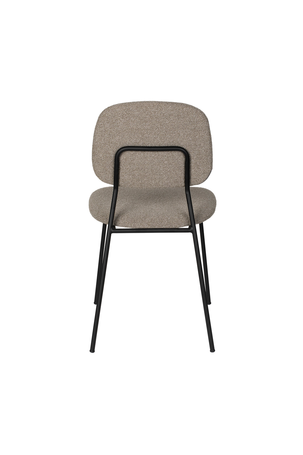 Roos - Dining Room Chair - Metal - Warm Beige