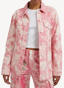 Guess - Veste Tie Dye - Morning Pink Tie Dye - Femme