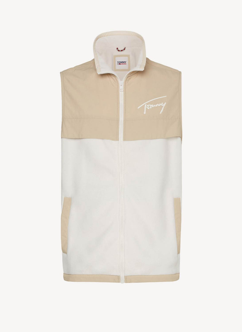 Tommy Hilfiger - Polaire Sans Manches - Savannah Sand - Homme