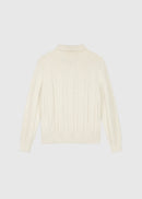 Polo de jacquard - Crudo