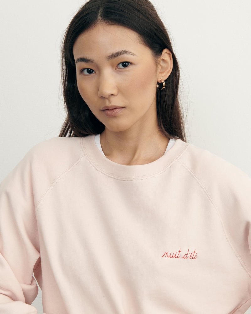 jacquemont sweatshirt 'nuit d'ete'#color_english-pink