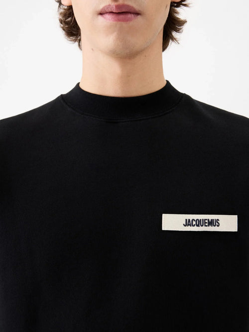 Le Sweatshirt Gros Grain – Jacquemus – Noir