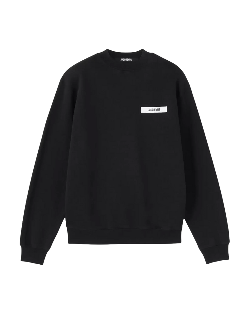 Le Sweatshirt Gros Grain – Jacquemus – Noir